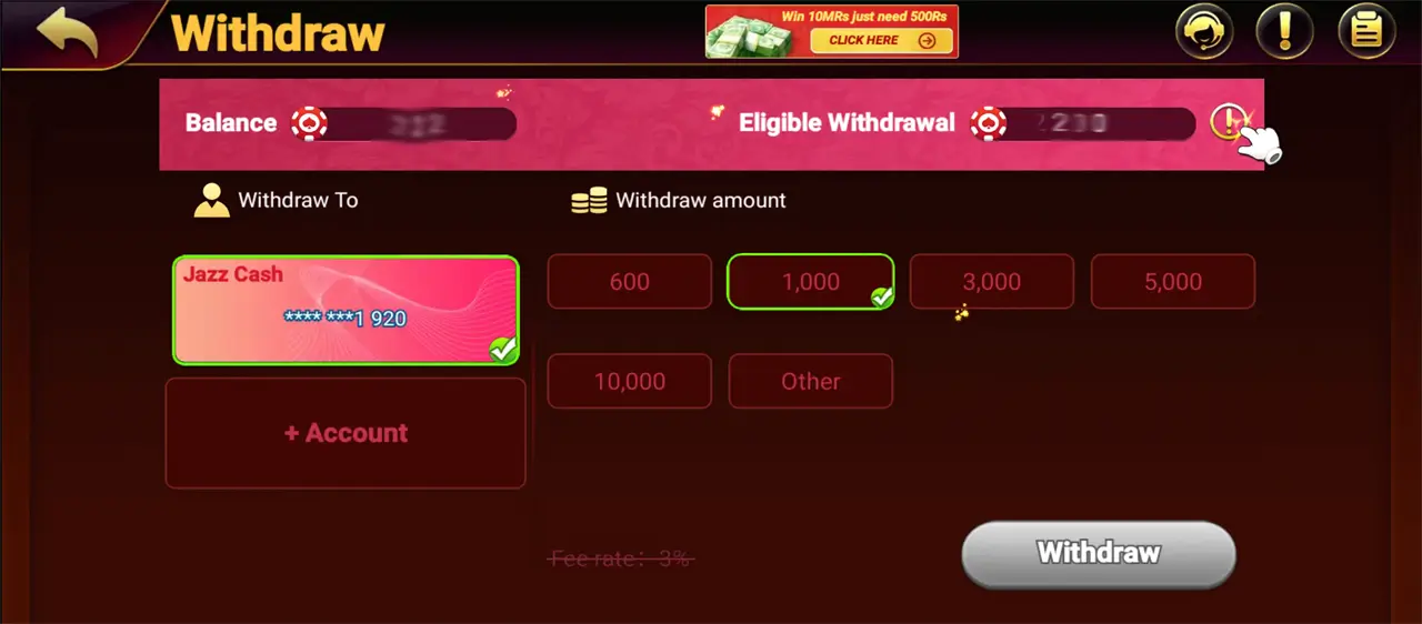 S9 Game Withdraw Guide